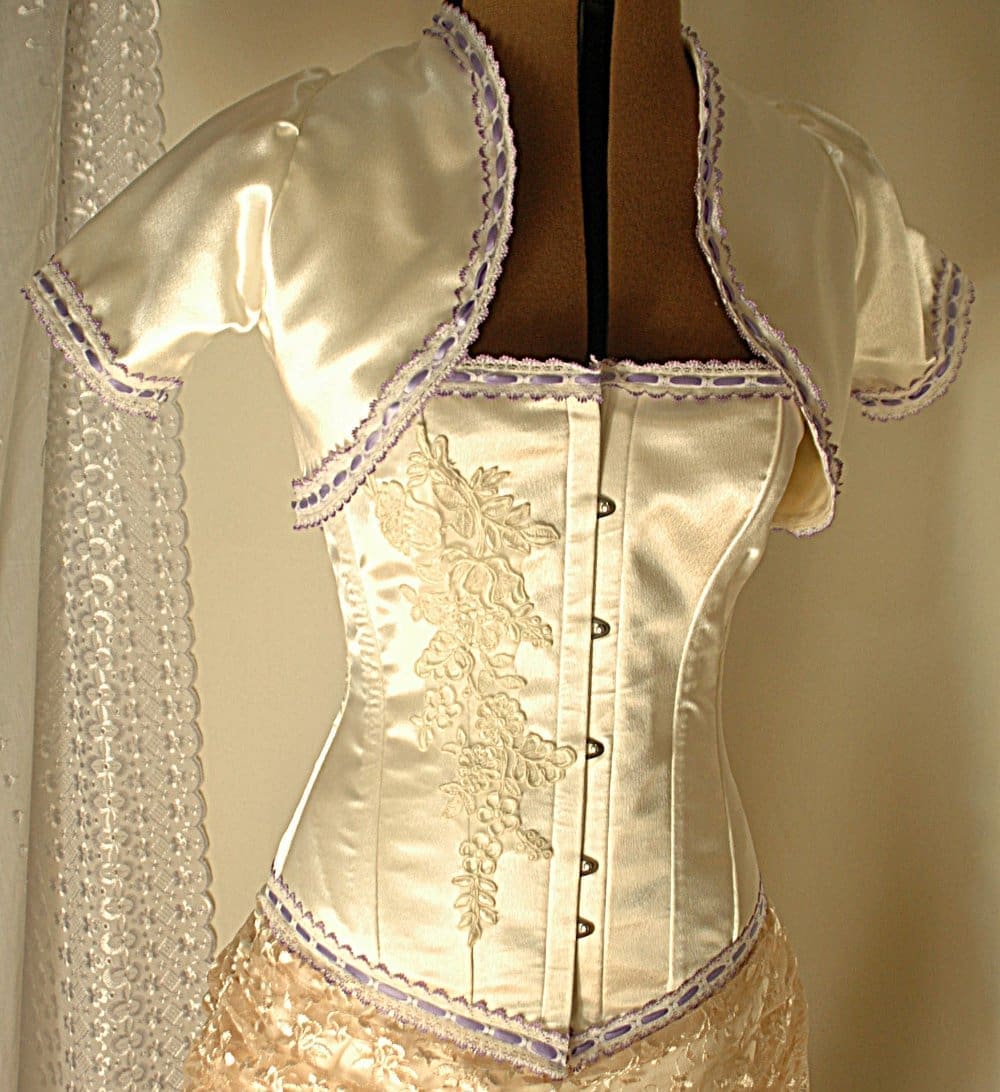 Fully lined bolero jacket